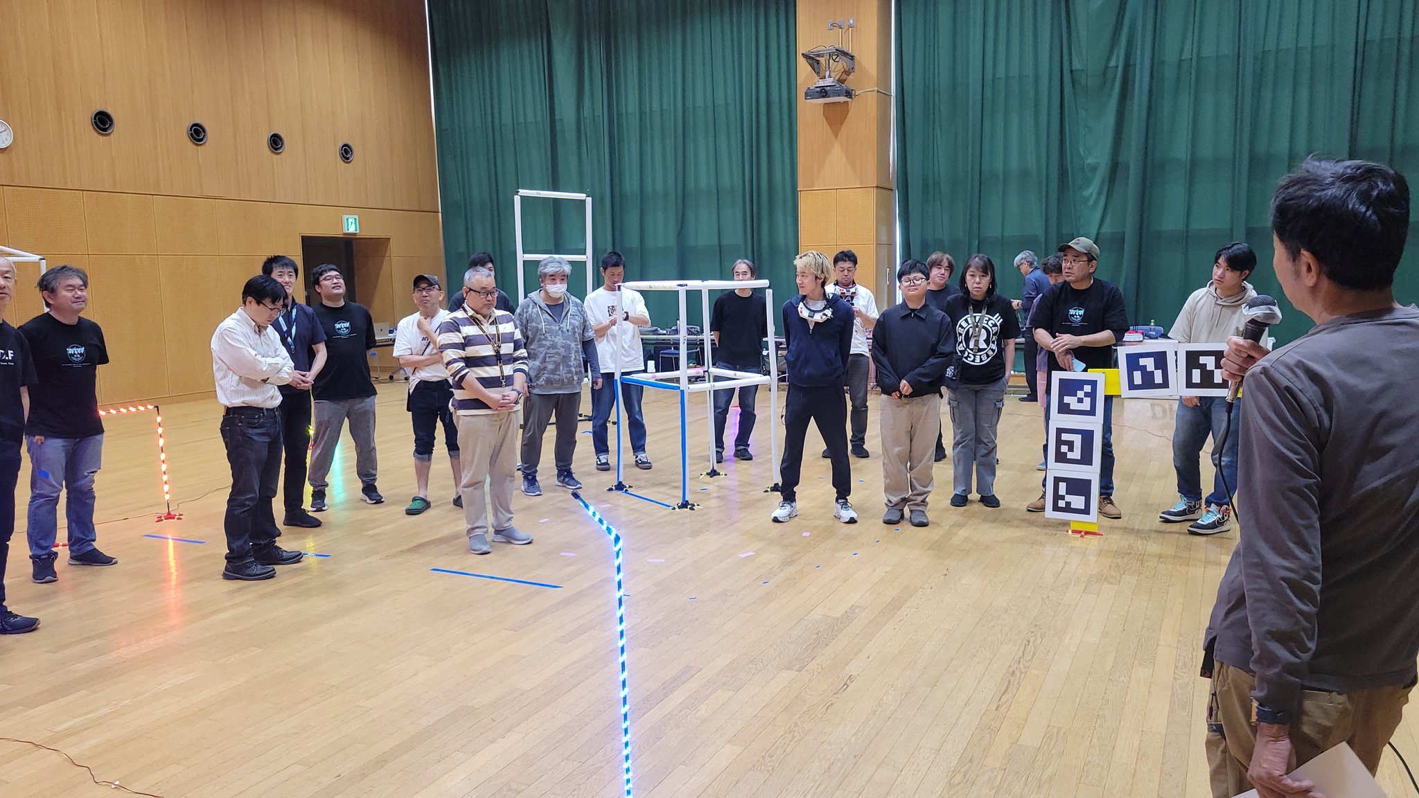 WTW全国大会 千葉予選のブリーフィング風景