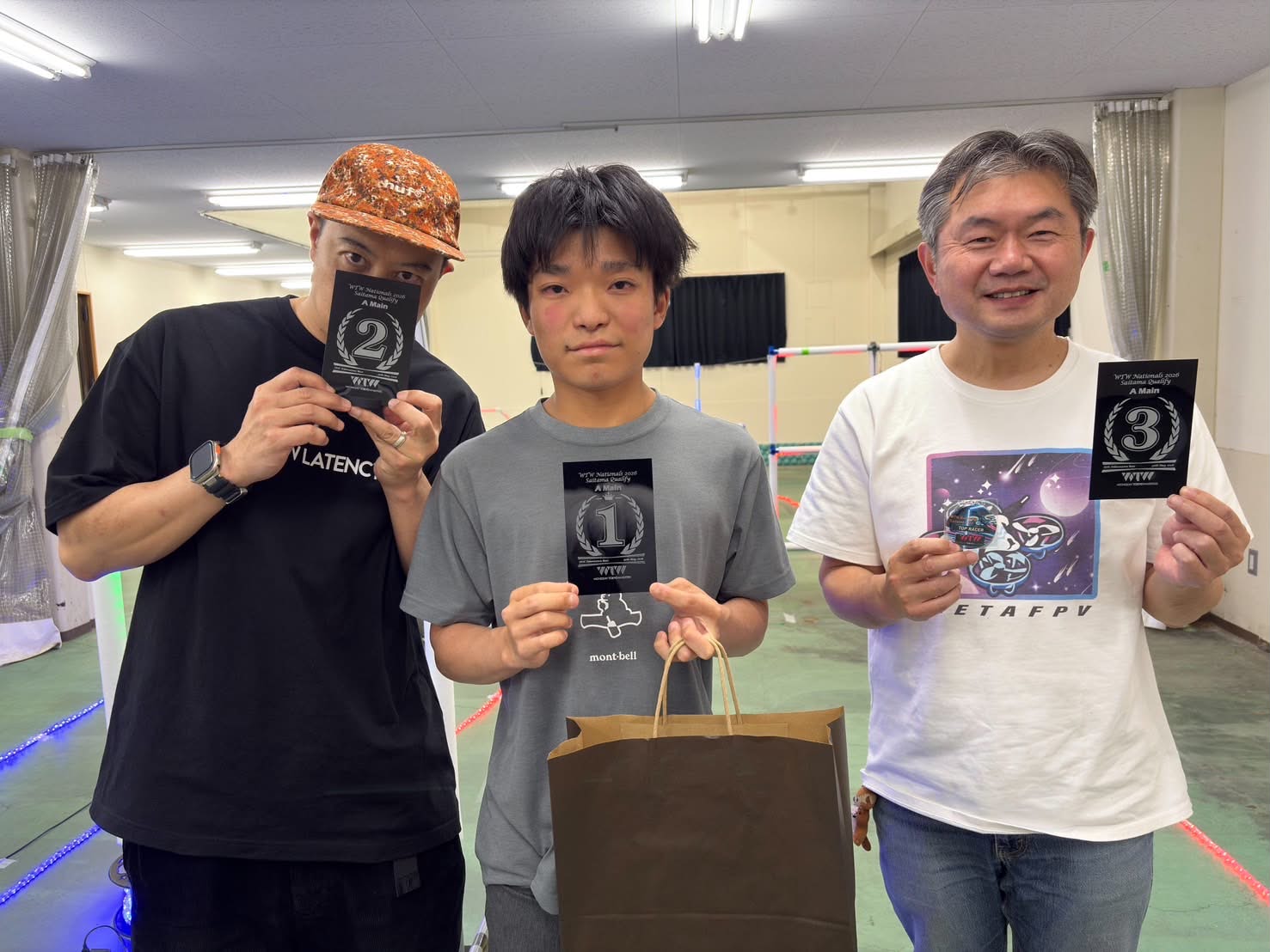 WTW埼玉予選 Aメイン上位3名